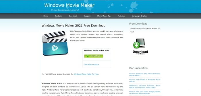 Video Editing Software for Reddit - Windows Movie Maker