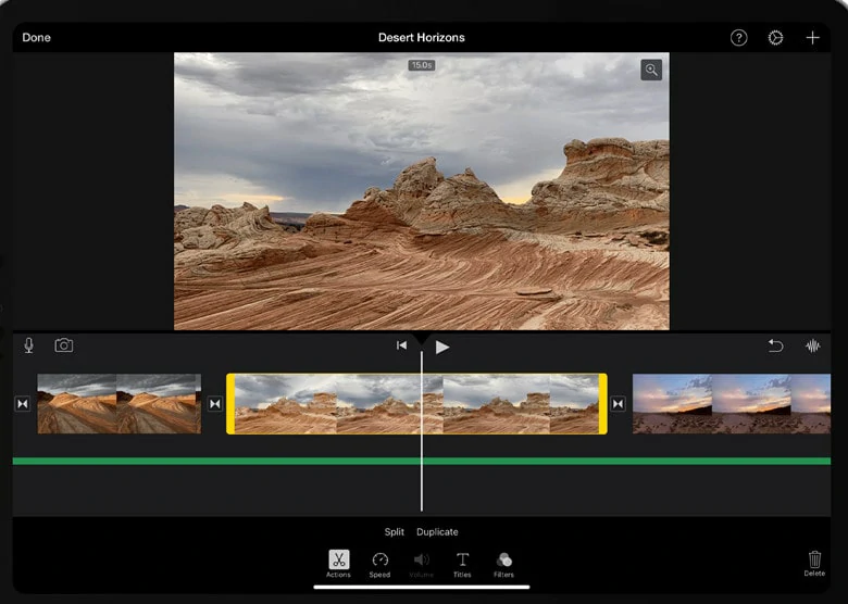 Video Title Maker Software - iMovie
