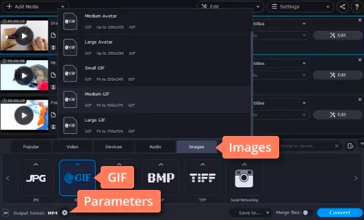 How to make a GIF from a video (on mobile or desktop) 