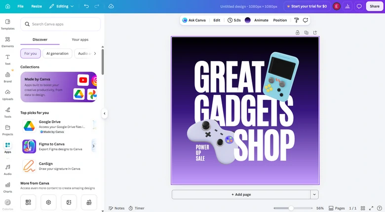 Canva 3D Intro Maker Overview