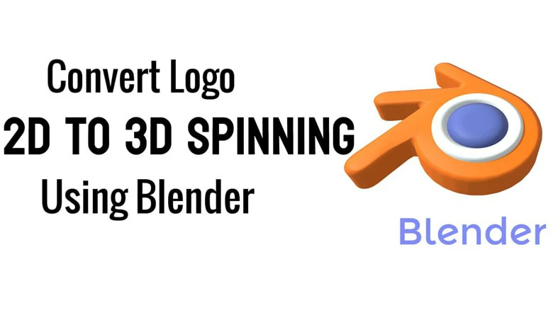 Free 3D Spinning Logo Maker for Computer - Blender