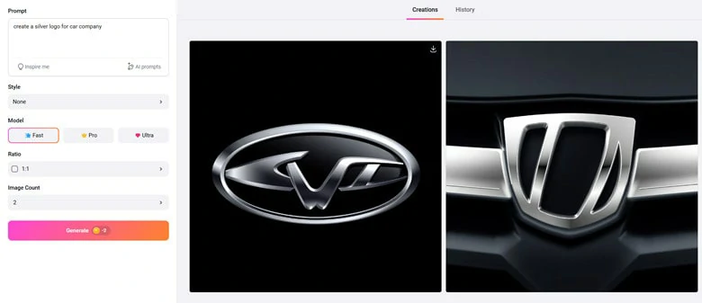 Upload Your Existing Logo to FlexClip or Generate a New One