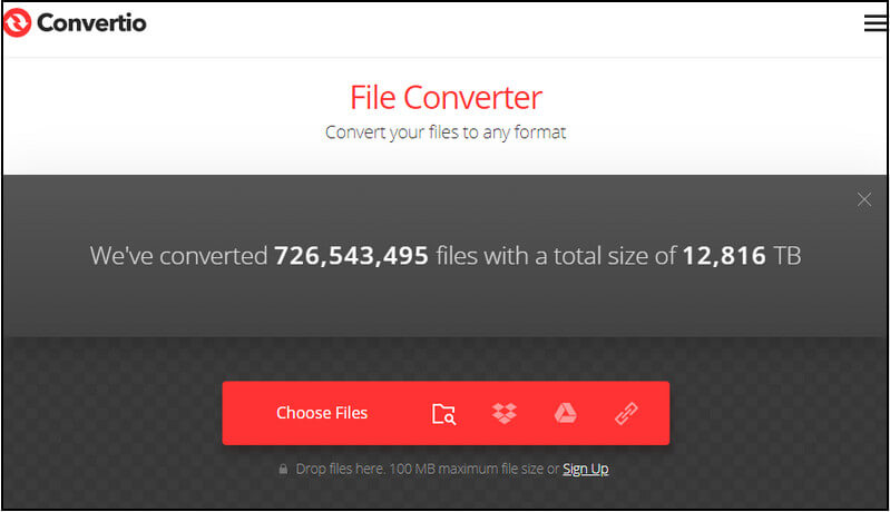 4k Video Converter: Convertio