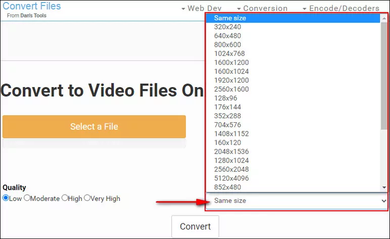 Online Video Converter Online