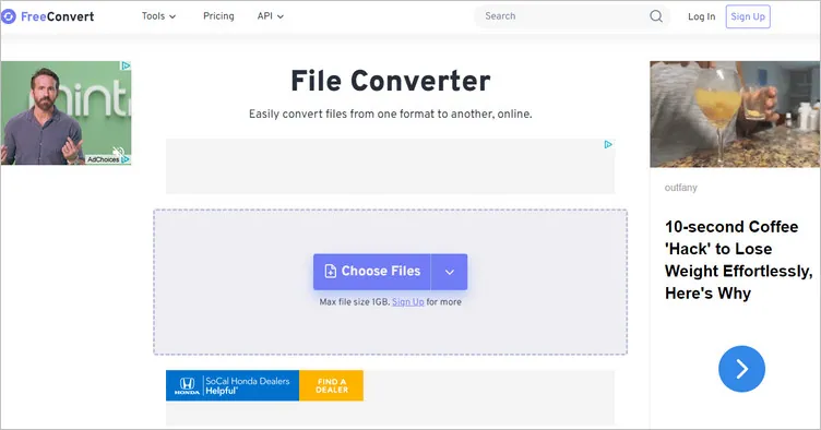 Convert 4k Video with FreeConvert