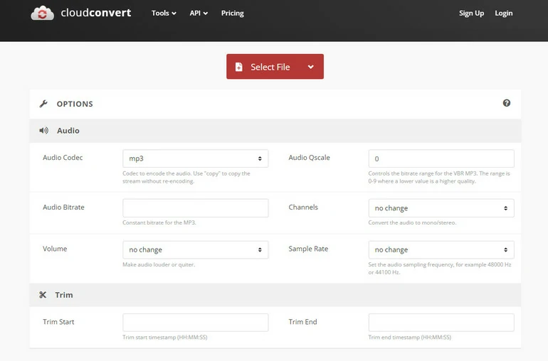 CloudConvert Audio Converter Overview