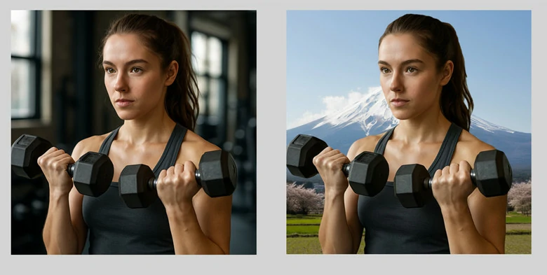 Change Your Fitness Picture for Creativity Using FlexClip