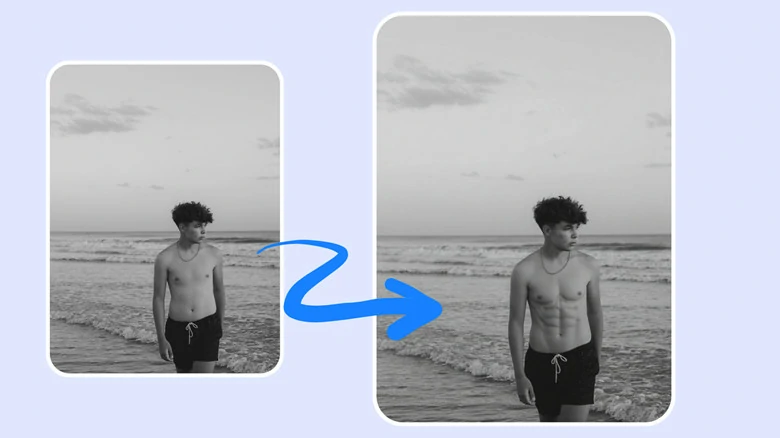 Example of Abs Before-and-After Picture