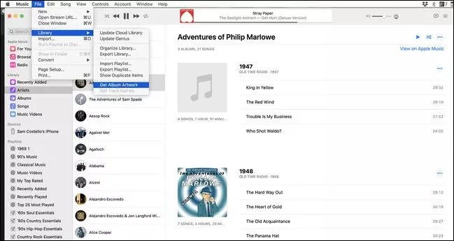 Add Album Art Automatically on iTunes