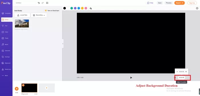 How to Add Cinematic Black Bars to Video - step 1