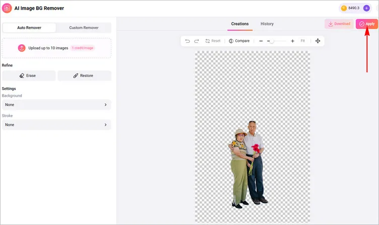 Cut Out Your Loved One with AI