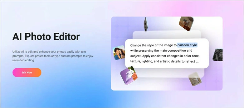 Upload Your Photo to FlexClip's AI Photo Editor