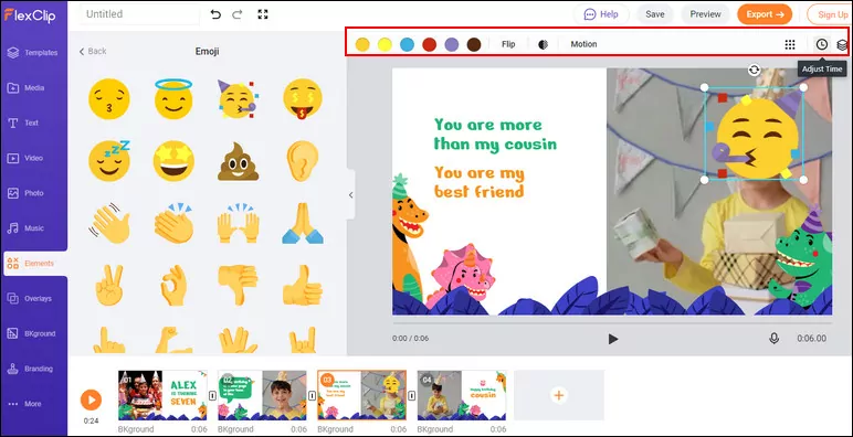 Add Emojis to Video: Put Emoji Over Face