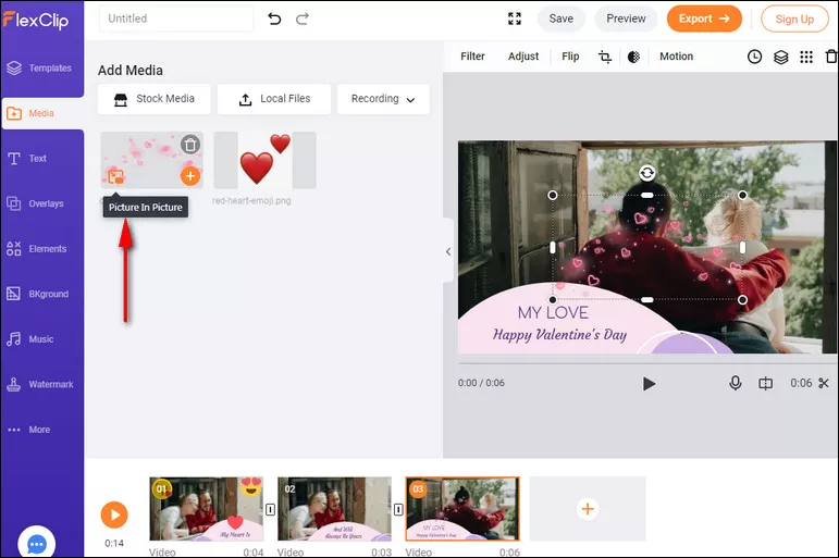 Add Emoji Sticker to Video