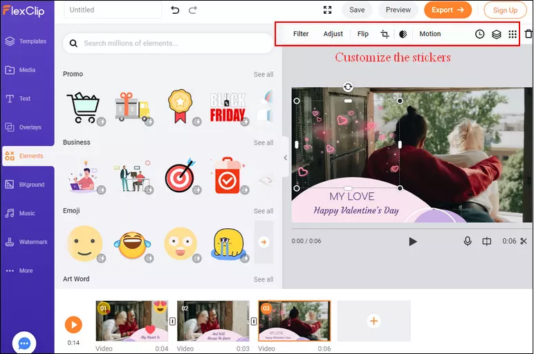 Customize the Emoji Sticker