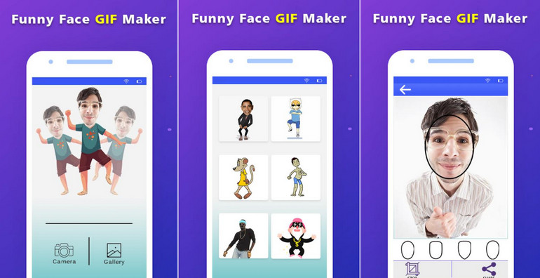 Face GIF Maker - Funny Face GIF Maker