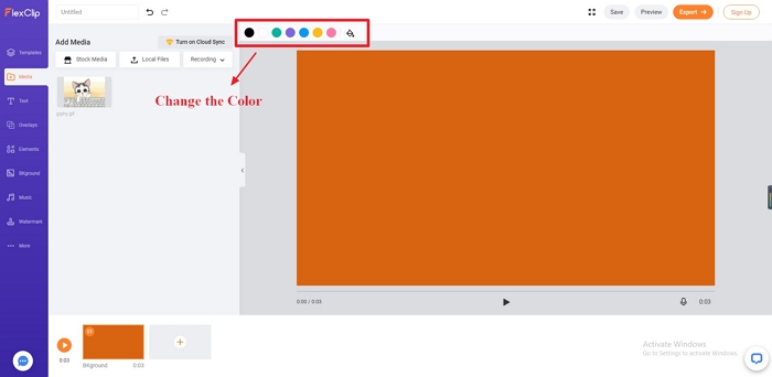 How to Add a Solid Color Frame to a GIF - Step 2 - Step 2