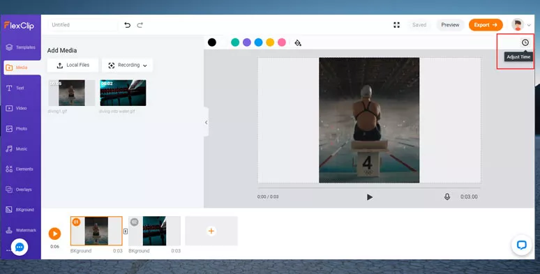 Merge two GIFs into one