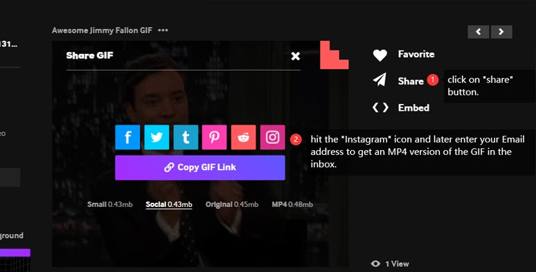 How to Add GIF to Your Video, or GIF to another GIF in 3 Clicks