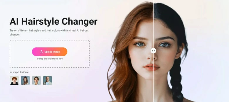 Upload the Photo You Want to Add Hair to FlexClip