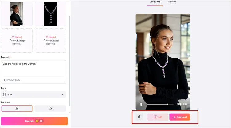 Bring Jewelry to Life with Video - Download or Edit
