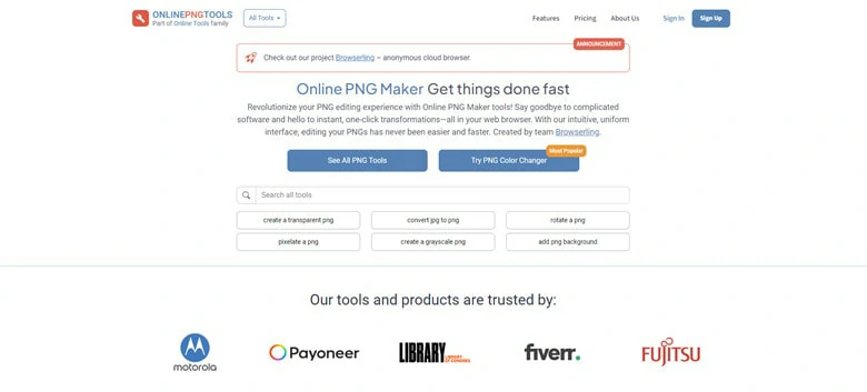 Add Outline to PNG Online - Online PNG Tools