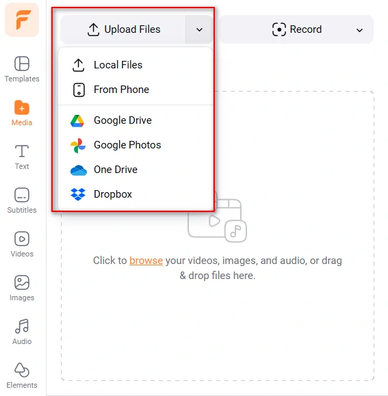 Upload Resources