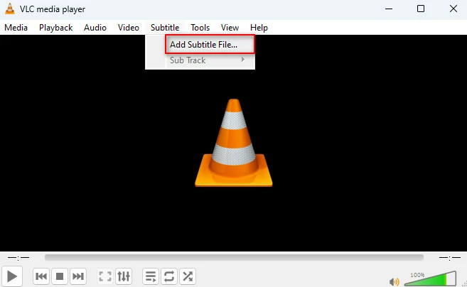 Manually Add Subtitles to Video in VLC