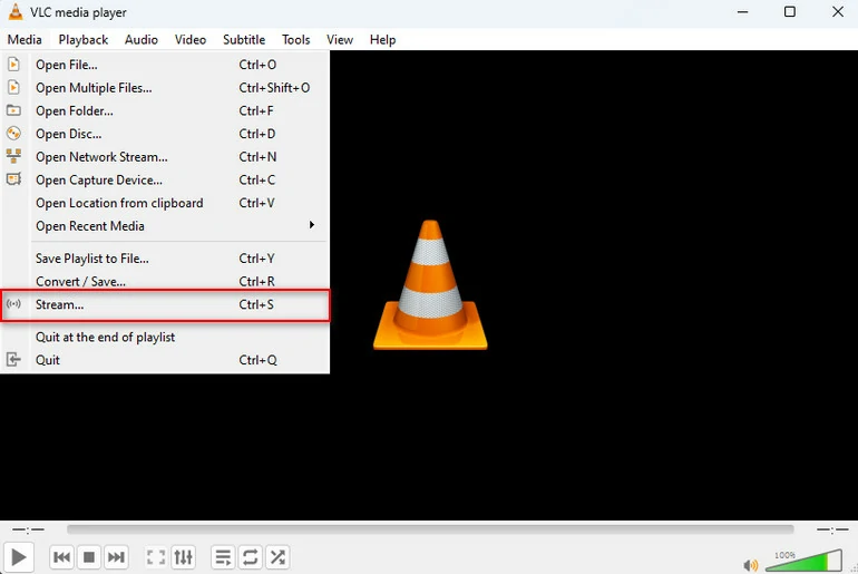 VLC Stream Option