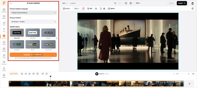 Automatically Generate Subtitles for Video