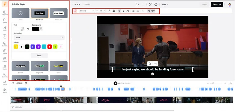Customize Your Subtitle Look in MP4 Video