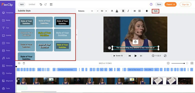 Make Changes and Export the Edited Video with Subtitles