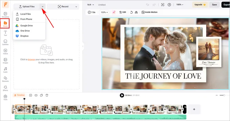 How to Add Multiple Texts to Video - Upload
