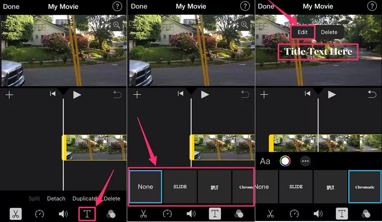 How to Add Text to iMovie on an iPhone or iPad