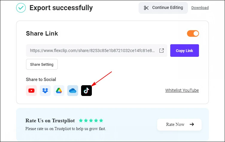 Add Multiple Sounds to TikTok with FlexClip - Share