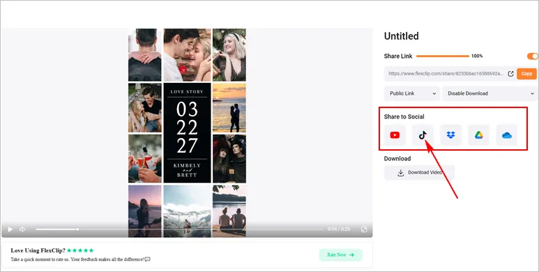 Add Multiple Sounds to TikTok with FlexClip - Share