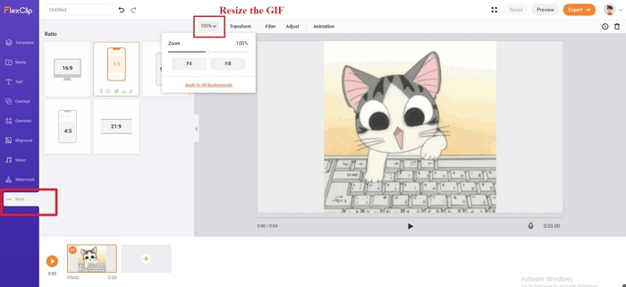 How to Add a Watermark to a GIF Online - Step 2