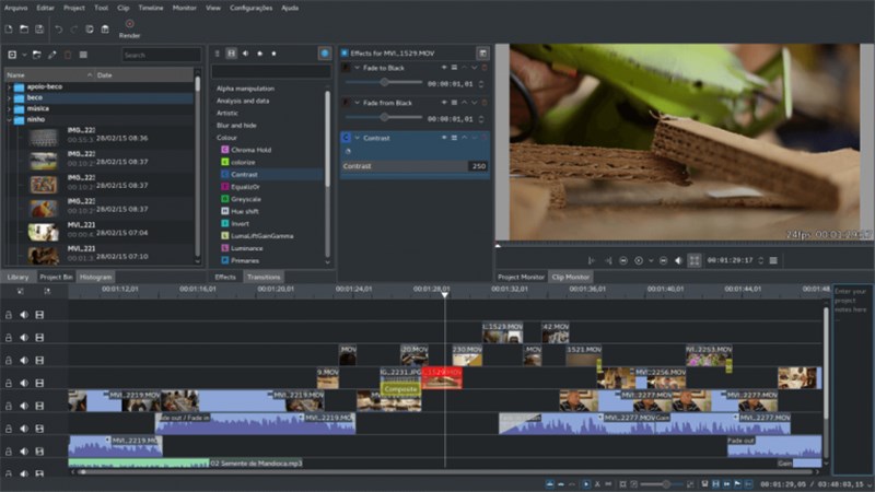 Free Adobe Premiere Alternatives - Kdenlive