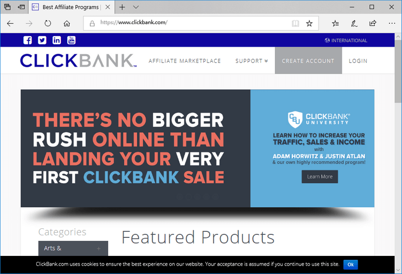 clickbank affiliate platform