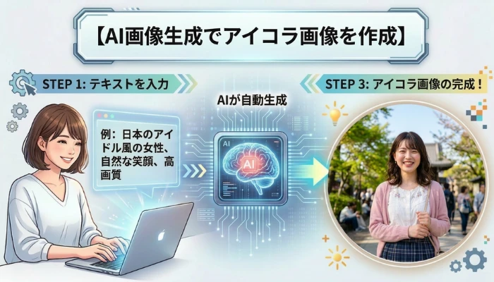 画像生成AI(Text-to-Image)による合成