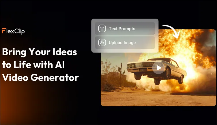 FlexClip’s AI Video Generator for Animal Rescue Clips