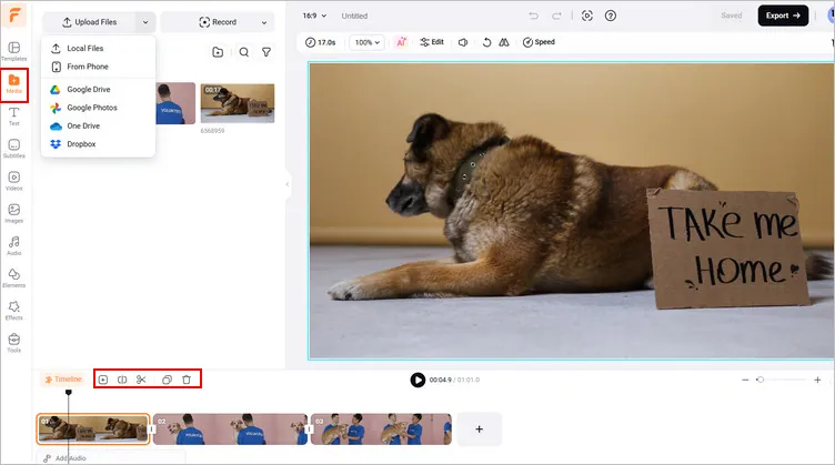 Import and Combine You Animal Rescue Clips