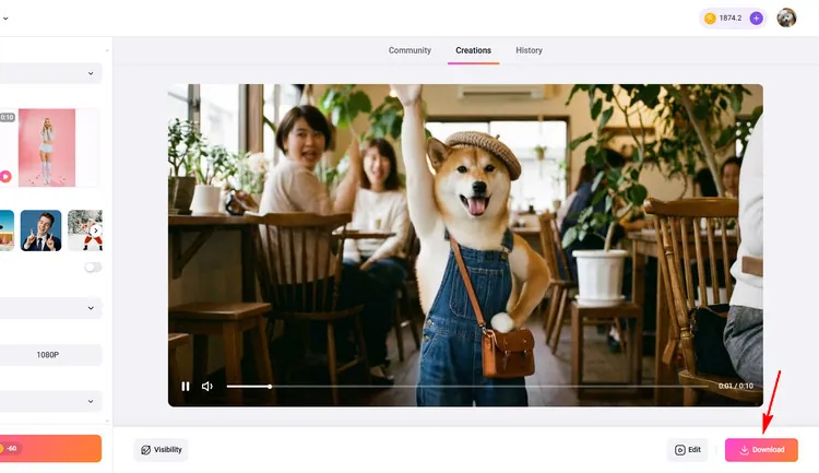 Download AI Animal Dance Video - FlexClip