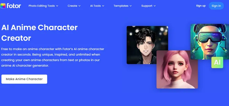 AI Anime Character Generator - Text To Anime