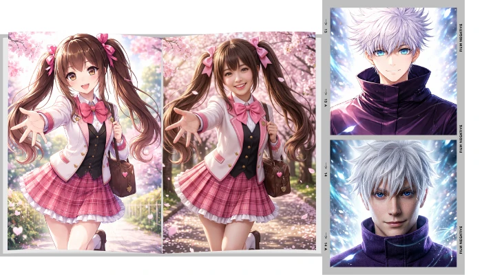 写化した前と後の比較画像1