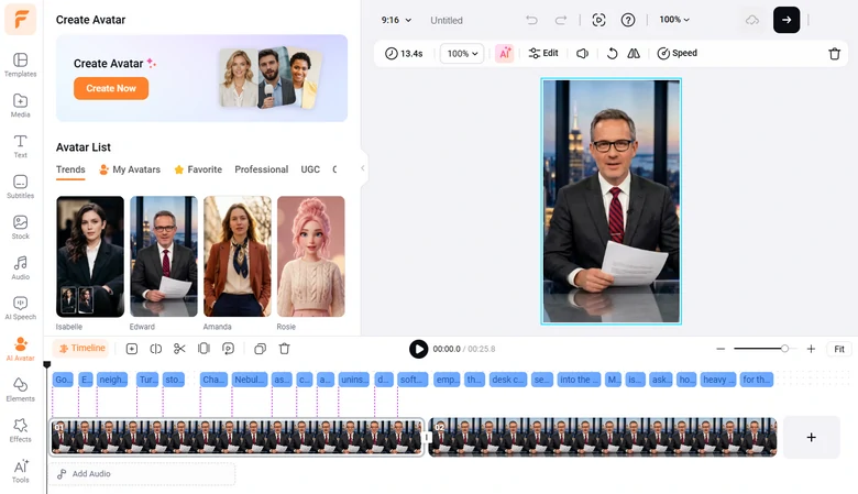 AI Avatar Video Generator - FlexClip