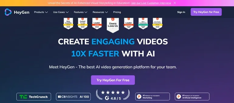 AI Avatar Video Generator - Heygen