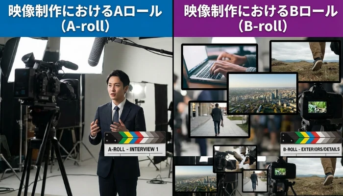 AロールとBロール