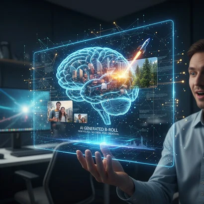 AI-generated B-roll to Make Your Video More Engaging