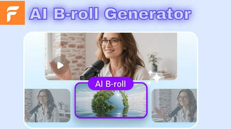 Best AI B-roll Generator - FlexClip